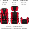 Удерживающее устройство для детей SIGER Космо красный, гр. I/II/III, 9-36 кг, 1-12 лет KRES0045