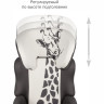 Удерживающее устройство для детей SIGER Смарт, гр. II/III, 15-36 кг, 3-12 лет, серо-бежевый, жираф KRES3598